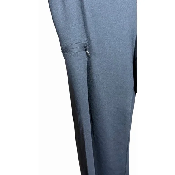 Duluth Trading Co Womens L 31 NoGA Classic Relaxed Fit Pants Straight Black Legs - Picture 5 of 11